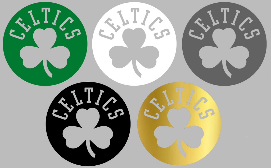 Boston Celtics Clover Logo Premium DieCut Vinyl Decal PICK COLOR & SIZE