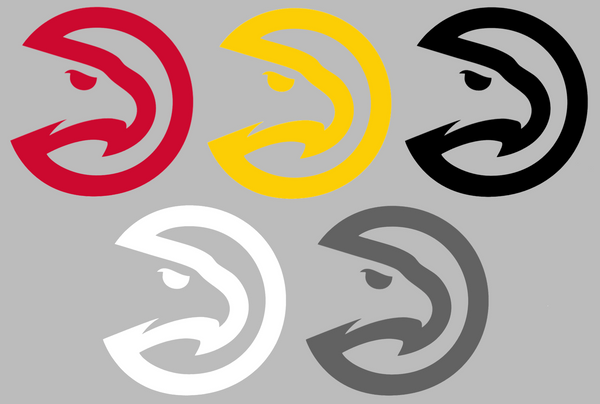 Atlanta Hawks Team Logo Premium DieCut Vinyl Decal PICK COLOR & SIZE