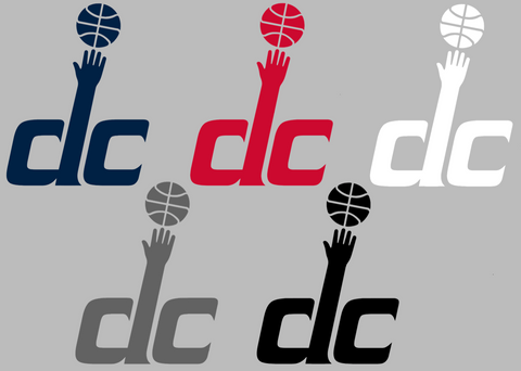 Washington Wizards DC Logo Premium DieCut Vinyl Decal PICK COLOR & SIZE