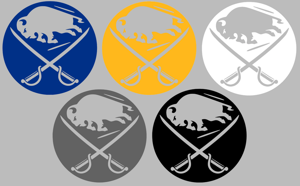 Buffalo Sabres Team Logo Premium DieCut Vinyl Decal PICK COLOR & SIZE