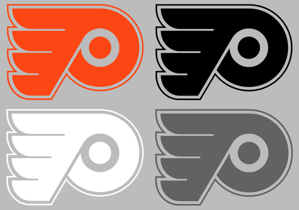 Philadelphia Flyers Retro Throwback Logo Premium DieCut Vinyl Decal PICK COLOR & SIZE