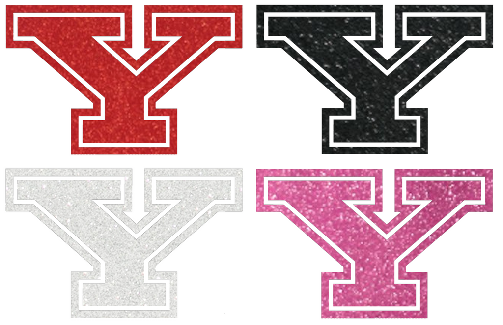 Youngstown State Penguins Metallic Sparkle Team Logo Premium DieCut Vinyl Decal PICK COLOR & SIZE