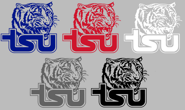 Tennessee State Tigers Retro Throwback Logo Premium DieCut Vinyl Decal PICK COLOR & SIZE