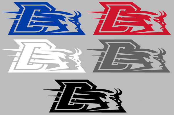 DePaul Blue Demons Retro Throwback Logo Premium DieCut Vinyl Decal PICK COLOR & SIZE