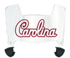 South Carolina Gamecocks Mini Football Helmet Visor Shield w/ Clips - PICK VISOR & LOGO COLOR