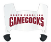 South Carolina Gamecocks Mini Football Helmet Visor Shield w/ Clips - PICK VISOR & LOGO COLOR