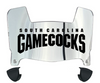 South Carolina Gamecocks Mini Football Helmet Visor Shield w/ Clips - PICK VISOR & LOGO COLOR