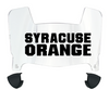 Syracuse Orange Mini Football Helmet Visor Shield w/ Clips - PICK VISOR & LOGO COLOR