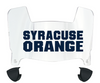 Syracuse Orange Mini Football Helmet Visor Shield w/ Clips - PICK VISOR & LOGO COLOR