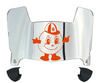 Syracuse Orange Mini Football Helmet Visor Shield w/ Clips - PICK VISOR & LOGO COLOR