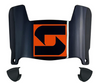 Syracuse Orange Mini Football Helmet Visor Shield w/ Clips - PICK VISOR & LOGO COLOR