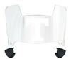 Tennessee Volunteers Mini Football Helmet Visor Shield w/ Clips - PICK VISOR & LOGO COLOR