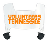 Tennessee Volunteers Mini Football Helmet Visor Shield w/ Clips - PICK VISOR & LOGO COLOR