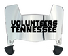 Tennessee Volunteers Mini Football Helmet Visor Shield w/ Clips - PICK VISOR & LOGO COLOR