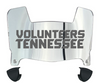 Tennessee Volunteers Mini Football Helmet Visor Shield w/ Clips - PICK VISOR & LOGO COLOR