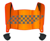 Tennessee Volunteers Mini Football Helmet Visor Shield w/ Clips - PICK VISOR & LOGO COLOR