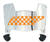 Tennessee Volunteers Mini Football Helmet Visor Shield w/ Clips - PICK VISOR & LOGO COLOR