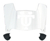 Tennessee Volunteers Mini Football Helmet Visor Shield w/ Clips - PICK VISOR & LOGO COLOR