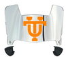 Tennessee Volunteers Mini Football Helmet Visor Shield w/ Clips - PICK VISOR & LOGO COLOR