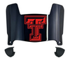 Texas Tech Red Raiders Mini Football Helmet Visor Shield w/ Clips - PICK VISOR & LOGO COLOR