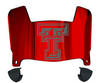 Texas Tech Red Raiders Mini Football Helmet Visor Shield w/ Clips - PICK VISOR & LOGO COLOR