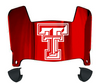 Texas Tech Red Raiders Mini Football Helmet Visor Shield w/ Clips - PICK VISOR & LOGO COLOR