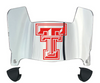 Texas Tech Red Raiders Mini Football Helmet Visor Shield w/ Clips - PICK VISOR & LOGO COLOR