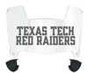 Texas Tech Red Raiders Mini Football Helmet Visor Shield w/ Clips - PICK VISOR & LOGO COLOR