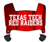 Texas Tech Red Raiders Mini Football Helmet Visor Shield w/ Clips - PICK VISOR & LOGO COLOR