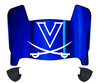 Virginia Cavaliers Mini Football Helmet Visor Shield w/ Clips - PICK VISOR & LOGO COLOR