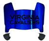 Virginia Cavaliers Mini Football Helmet Visor Shield w/ Clips - PICK VISOR & LOGO COLOR