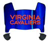 Virginia Cavaliers Mini Football Helmet Visor Shield w/ Clips - PICK VISOR & LOGO COLOR