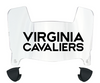 Virginia Cavaliers Mini Football Helmet Visor Shield w/ Clips - PICK VISOR & LOGO COLOR