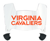 Virginia Cavaliers Mini Football Helmet Visor Shield w/ Clips - PICK VISOR & LOGO COLOR