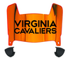 Virginia Cavaliers Mini Football Helmet Visor Shield w/ Clips - PICK VISOR & LOGO COLOR