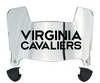 Virginia Cavaliers Mini Football Helmet Visor Shield w/ Clips - PICK VISOR & LOGO COLOR