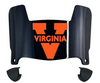 Virginia Cavaliers Mini Football Helmet Visor Shield w/ Clips - PICK VISOR & LOGO COLOR