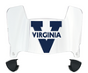 Virginia Cavaliers Mini Football Helmet Visor Shield w/ Clips - PICK VISOR & LOGO COLOR