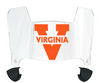 Virginia Cavaliers Mini Football Helmet Visor Shield w/ Clips - PICK VISOR & LOGO COLOR