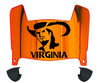 Virginia Cavaliers Mini Football Helmet Visor Shield w/ Clips - PICK VISOR & LOGO COLOR