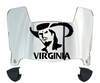 Virginia Cavaliers Mini Football Helmet Visor Shield w/ Clips - PICK VISOR & LOGO COLOR