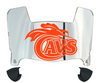 Virginia Cavaliers Mini Football Helmet Visor Shield w/ Clips - PICK VISOR & LOGO COLOR