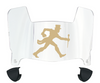 Wake Forest Demon Deacons Mini Football Helmet Visor Shield w/ Clips - PICK VISOR & LOGO COLOR