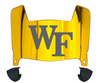 Wake Forest Demon Deacons Mini Football Helmet Visor Shield w/ Clips - PICK VISOR & LOGO COLOR