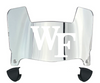 Wake Forest Demon Deacons Mini Football Helmet Visor Shield w/ Clips - PICK VISOR & LOGO COLOR