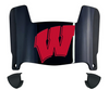 Wisconsin Badgers Mini Football Helmet Visor Shield w/ Clips - PICK VISOR & LOGO COLOR