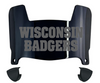 Wisconsin Badgers Mini Football Helmet Visor Shield w/ Clips - PICK VISOR & LOGO COLOR