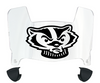 Wisconsin Badgers Mini Football Helmet Visor Shield w/ Clips - PICK VISOR & LOGO COLOR