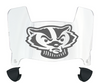 Wisconsin Badgers Mini Football Helmet Visor Shield w/ Clips - PICK VISOR & LOGO COLOR