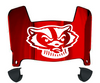 Wisconsin Badgers Mini Football Helmet Visor Shield w/ Clips - PICK VISOR & LOGO COLOR